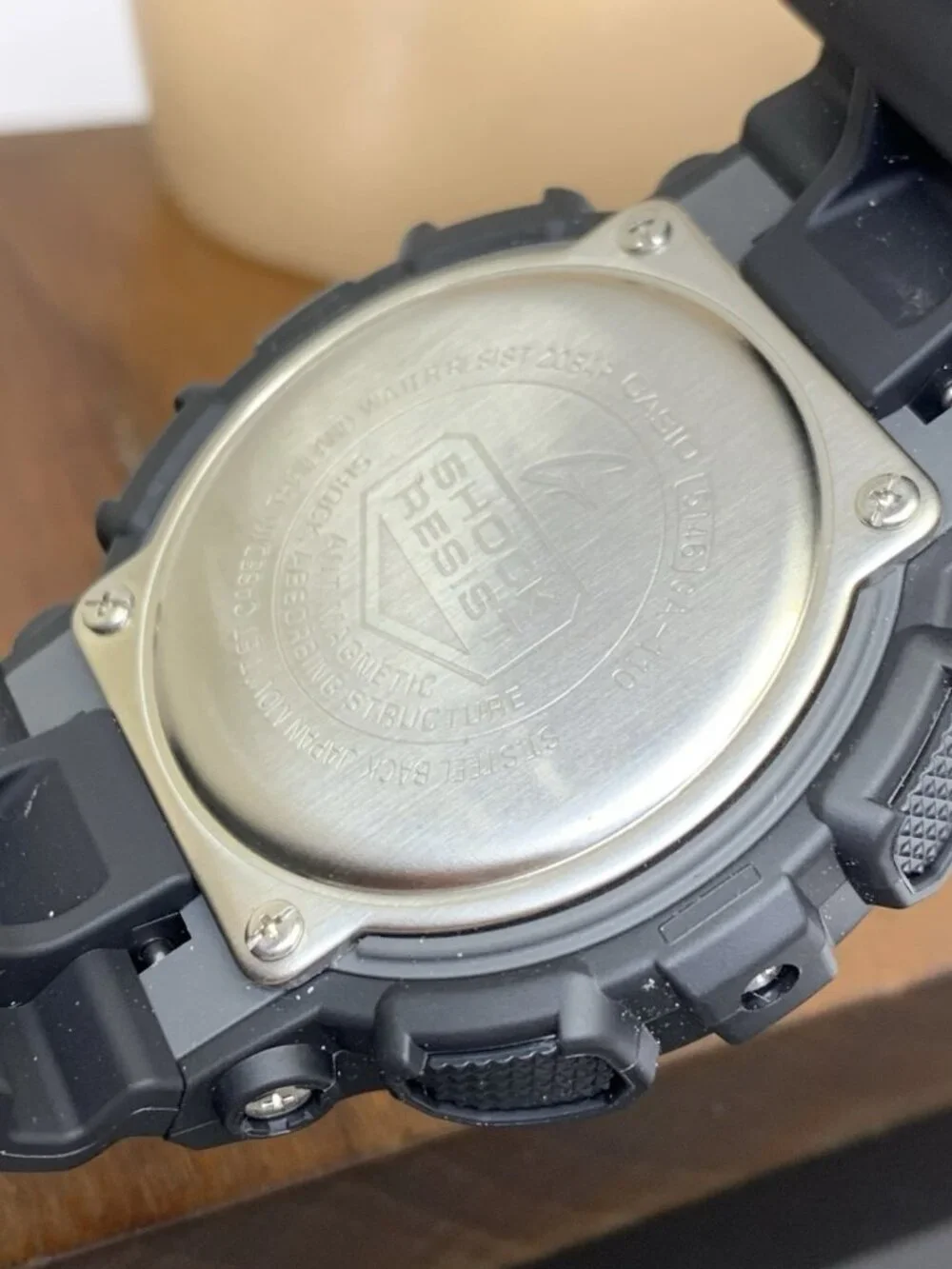 Casio G-Shock Men’s Watch GA110-1B Quartz Black Resin Analog Digital 50mm 5146